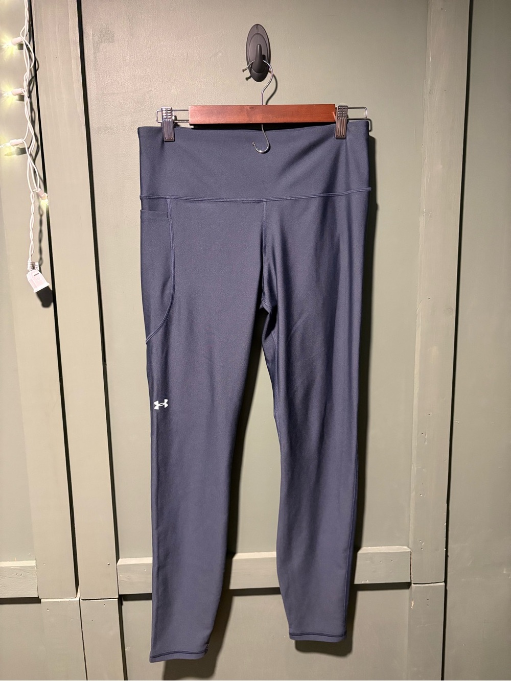 Under Armour Navy High-Rise Performance Leggings